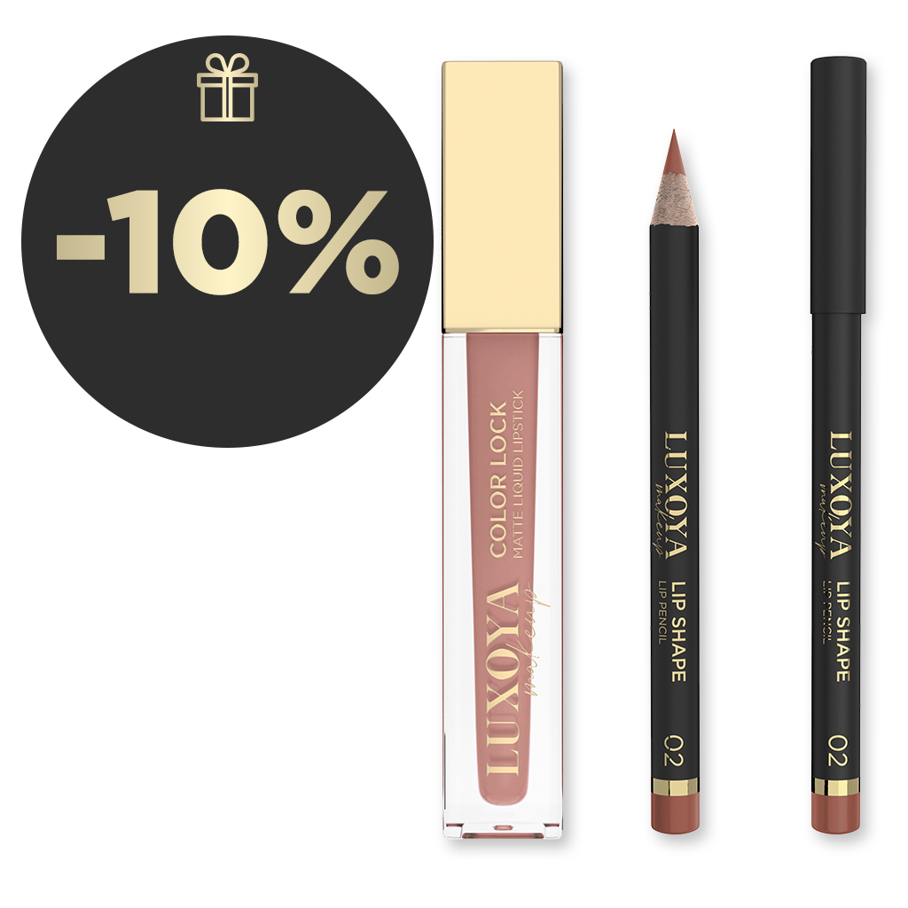 Luxoya Professional Paris - Luxoya Lip Kombó I. csomag - Nude-10% csomagkedvezmény